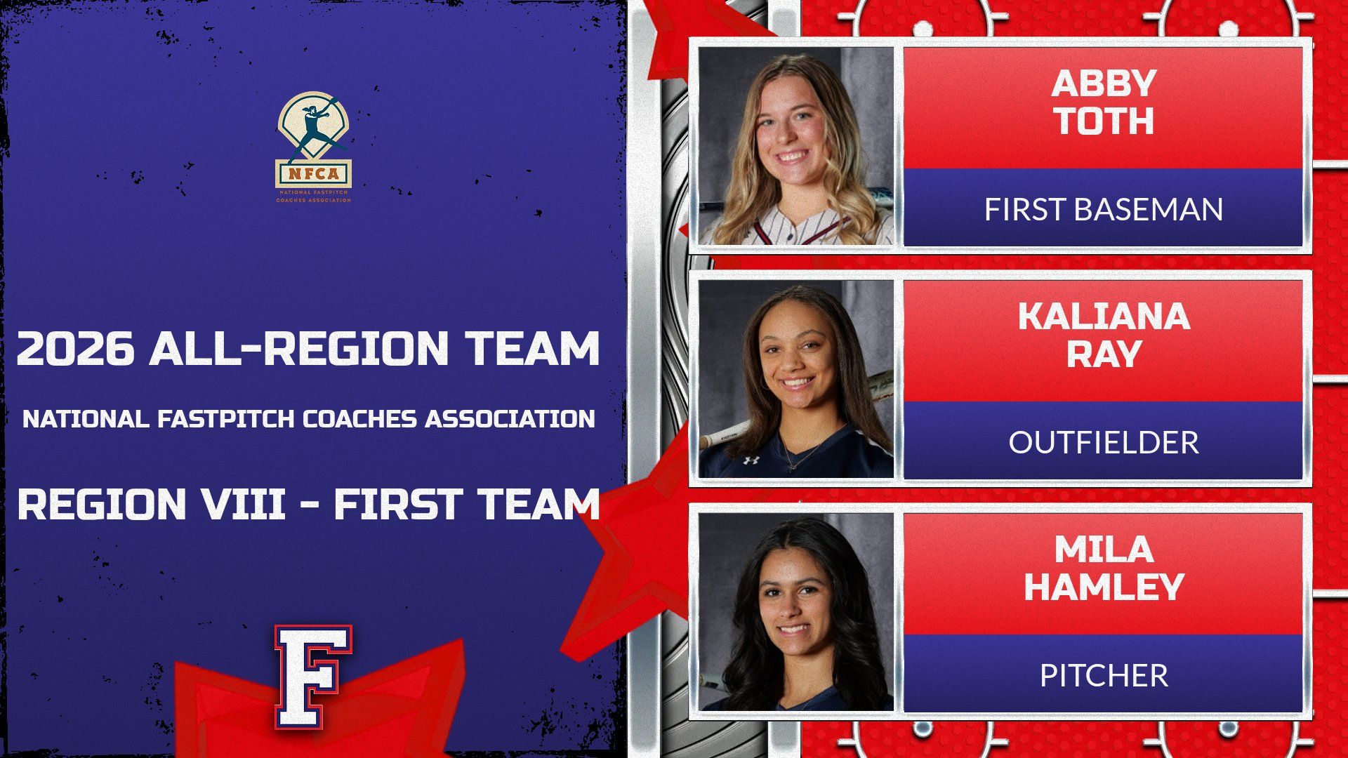 2026 Softball All Region Team 1782498399063